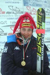 Elisabeth Egger, vincitrice gigante allieve